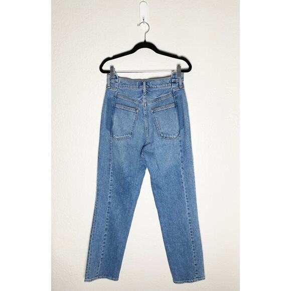 Abercrombie & Fitch Women's The 90s Straight Ultra High Rise Jeans Retro Stretch - Picture 5 of 14